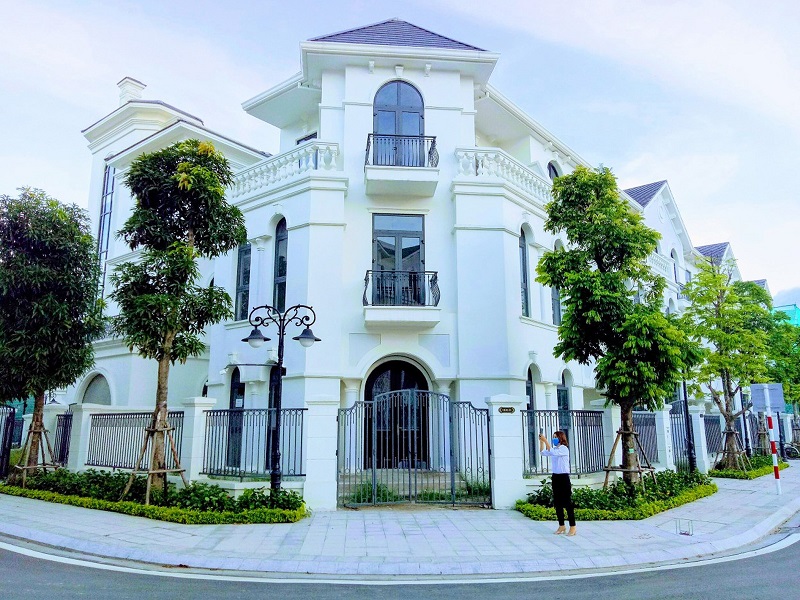 Bán biệt thự tứ lập khu Đảo Dừa Vinhomes Ocean Park 2 - DT: 130m22 x 3 tầng và 1 tum