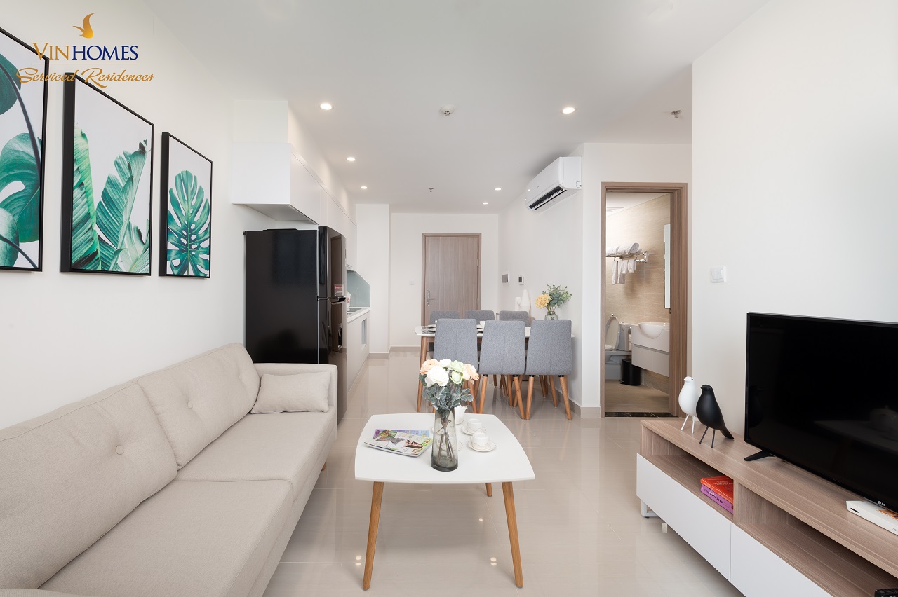 Modern furnishings 3 bedroom apartment in S205 Vinhomes Ocean Park for rent